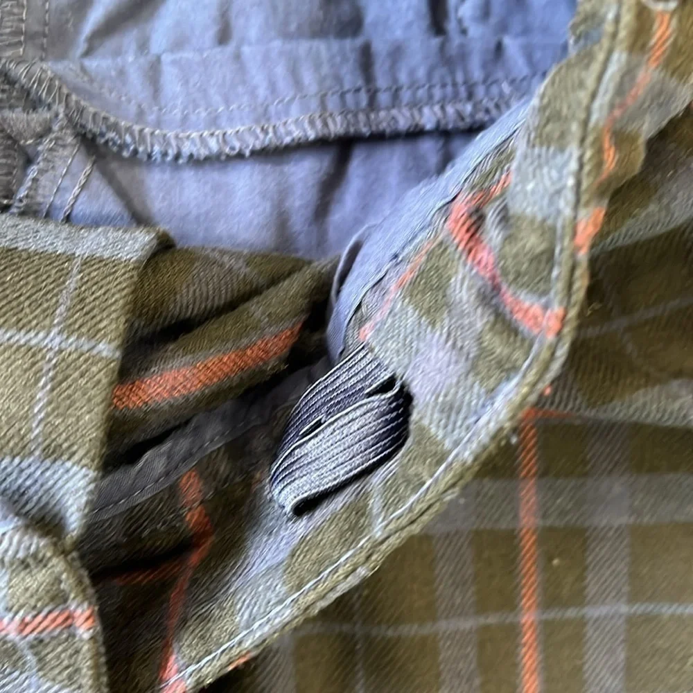Jacadi plaid straight leg pants